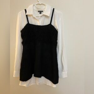 Brand new Black Cami Sweater